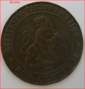 Spanje KM 661-1870 voor1